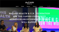 Desktop Screenshot of mccannhealth.com